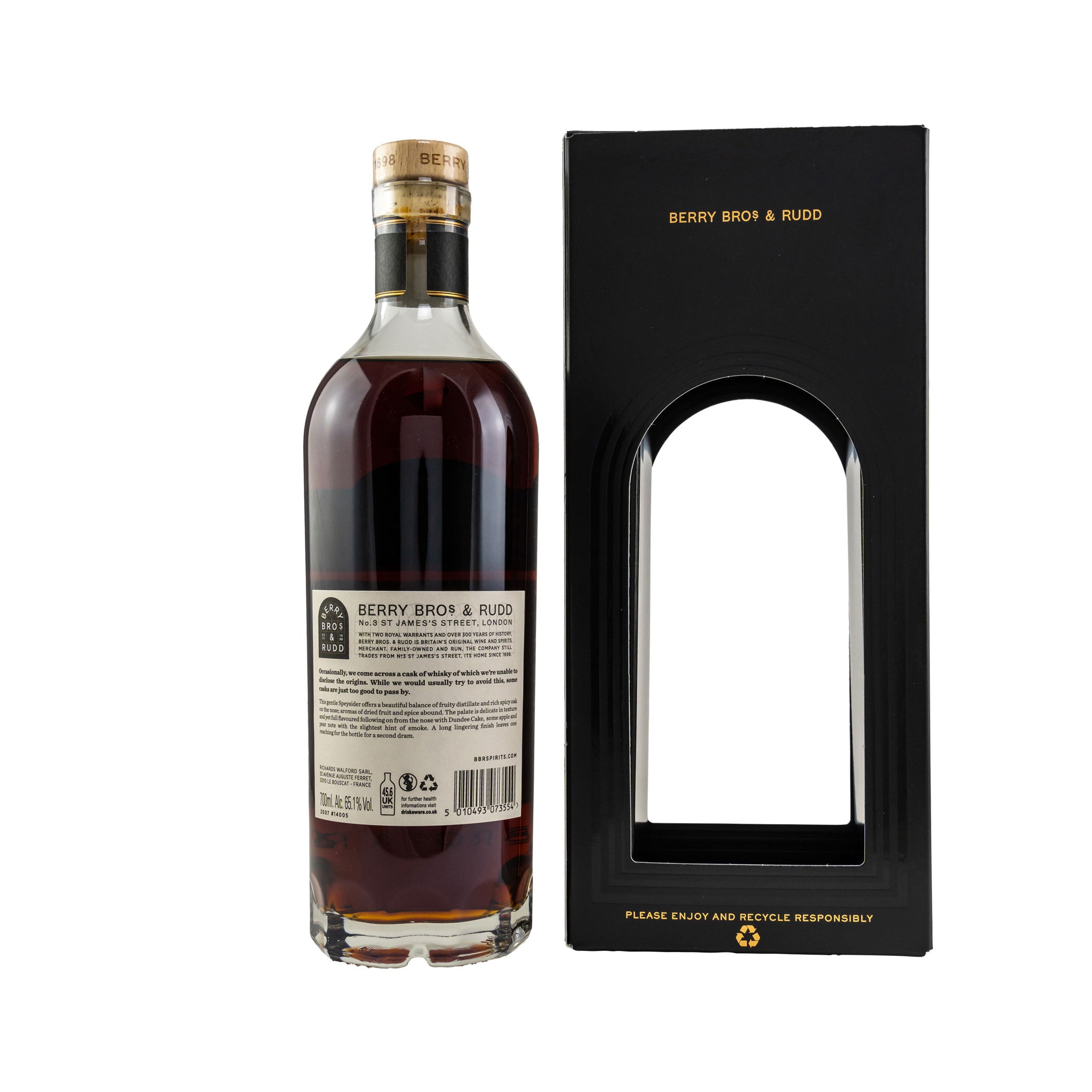 Secret Speyside 2007/2021 - 14 Jahre - #14005 - Berry Bros & Rudd