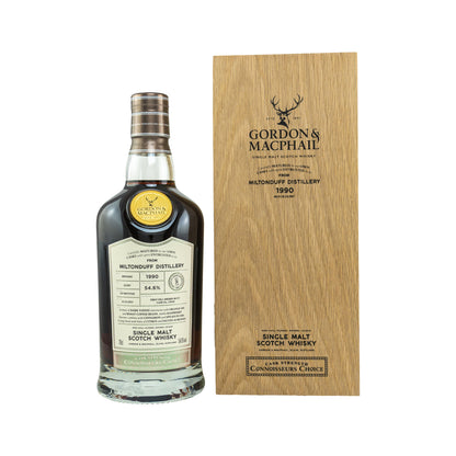 Miltonduff 1990/2021 - 31 Years First Fill Sherry Butt No. 19440 Connoisseurs Choice (Gordon & MacPhail)