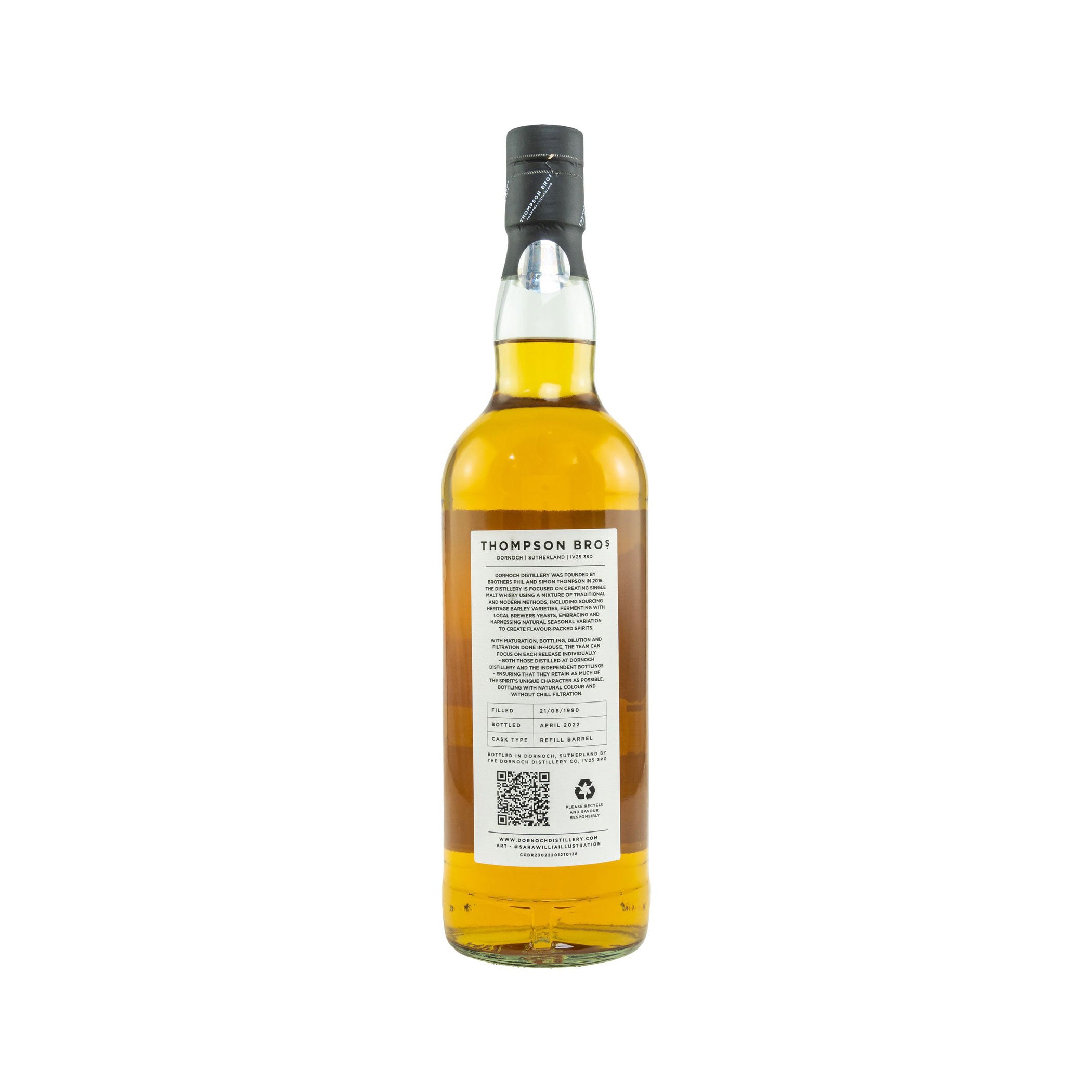Speyside Single Malt 1990/2022 - 31 Years Old - Thompson Bros