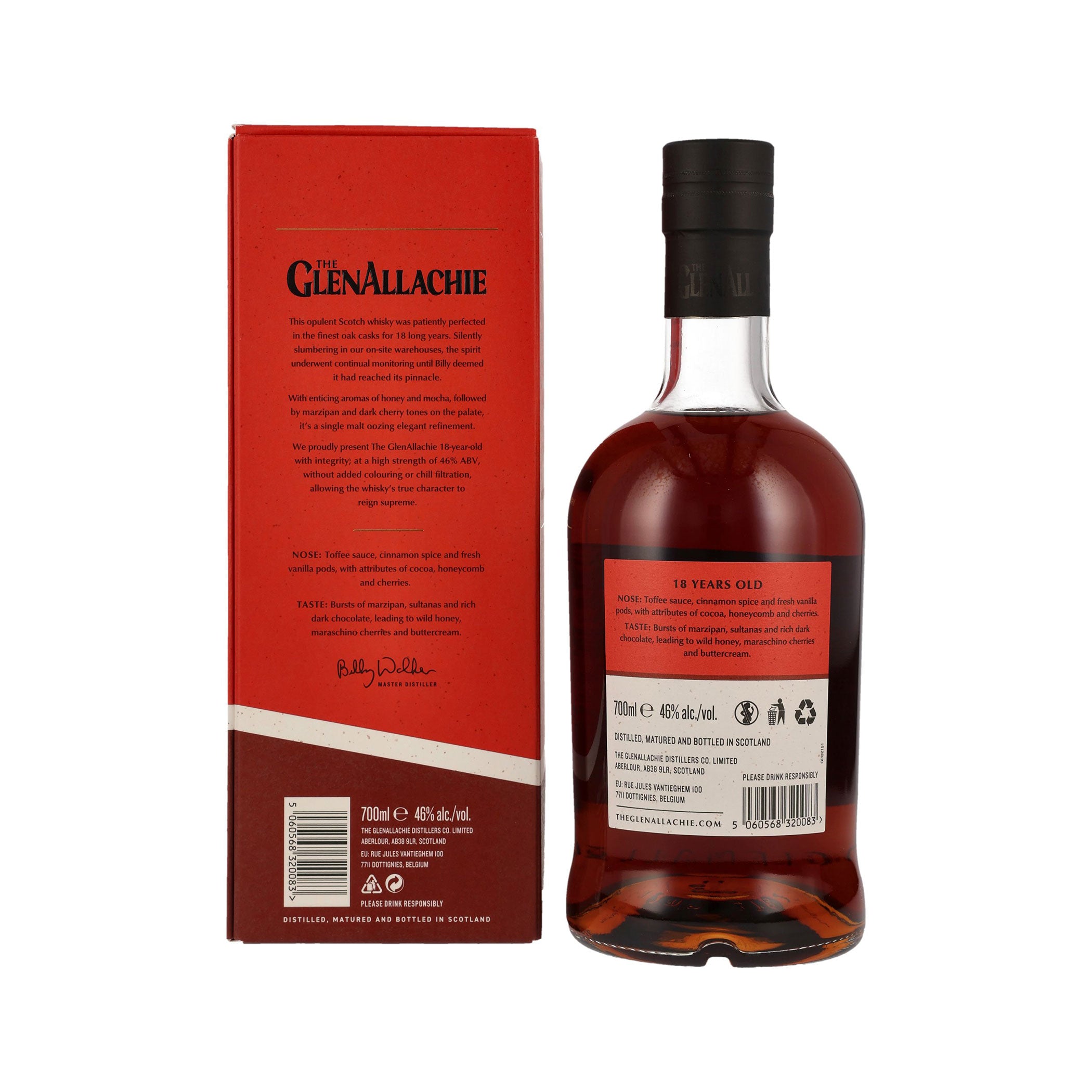 The GlenAllachie 18 Year Old - Speyside Single Malt Scotch Whisky
