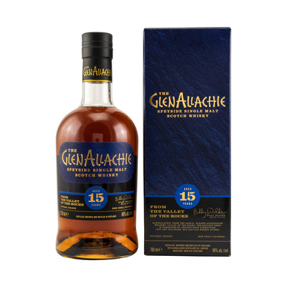 GlenAllachie 15 Jahre - Neuware ohne Originalverpackung - Speyside Single Malt Scotch Whisky