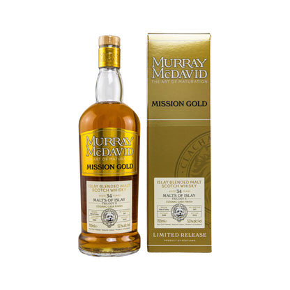 Malts of Islay 1988/2022 - 34 Years – Trilogy II – Mission Gold - Murray McDavid Islay Blended Malt Scotch Whisky