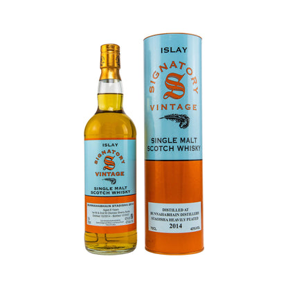 Bunnahabhain Staoisha 2014/2022 - Neuware ohne Originalverpackung - Signatory Vintage Islay Single Malt Scotch Whisky