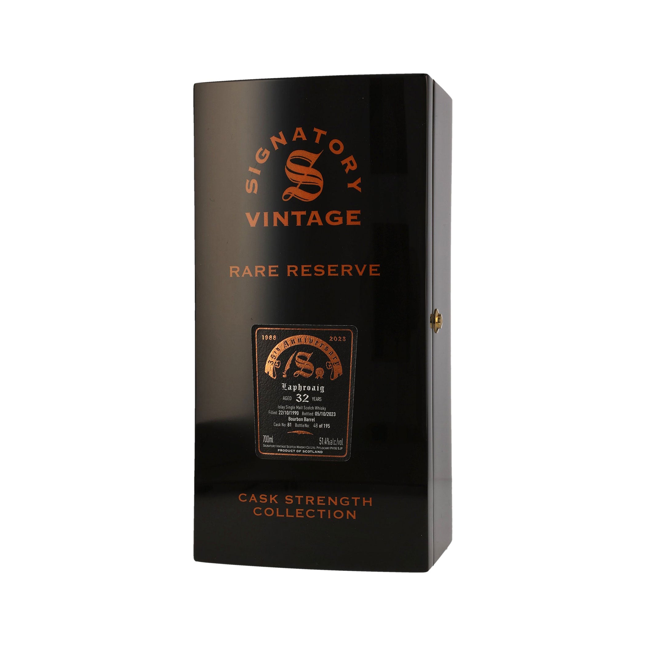 Laphroaig 1990/2023 - Signatory Vintage - Islay Single Malt Scotch Whisky - 35th Anniversary