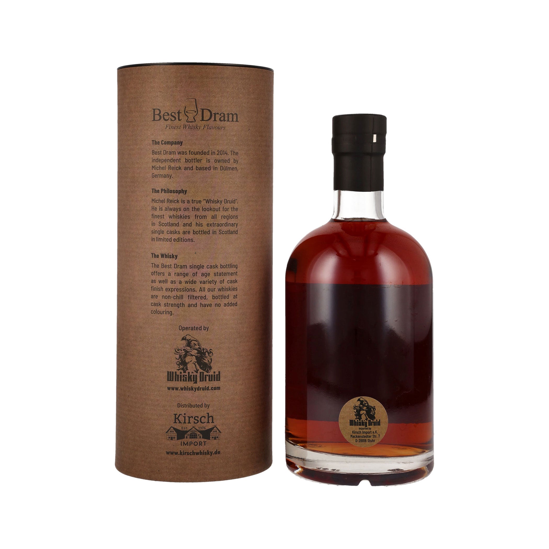 Williamson 2015/2023 - 8 Years Old - 1st Fill Ruby Port #129 - Best Drum - Blended Malt Scotch Whisky