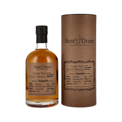 Teaninich 2008/2023 - 15 Years Old - 1st Fill Amontillado Sherry #715014 - Best Dram - Single Malt Scotch Whisky