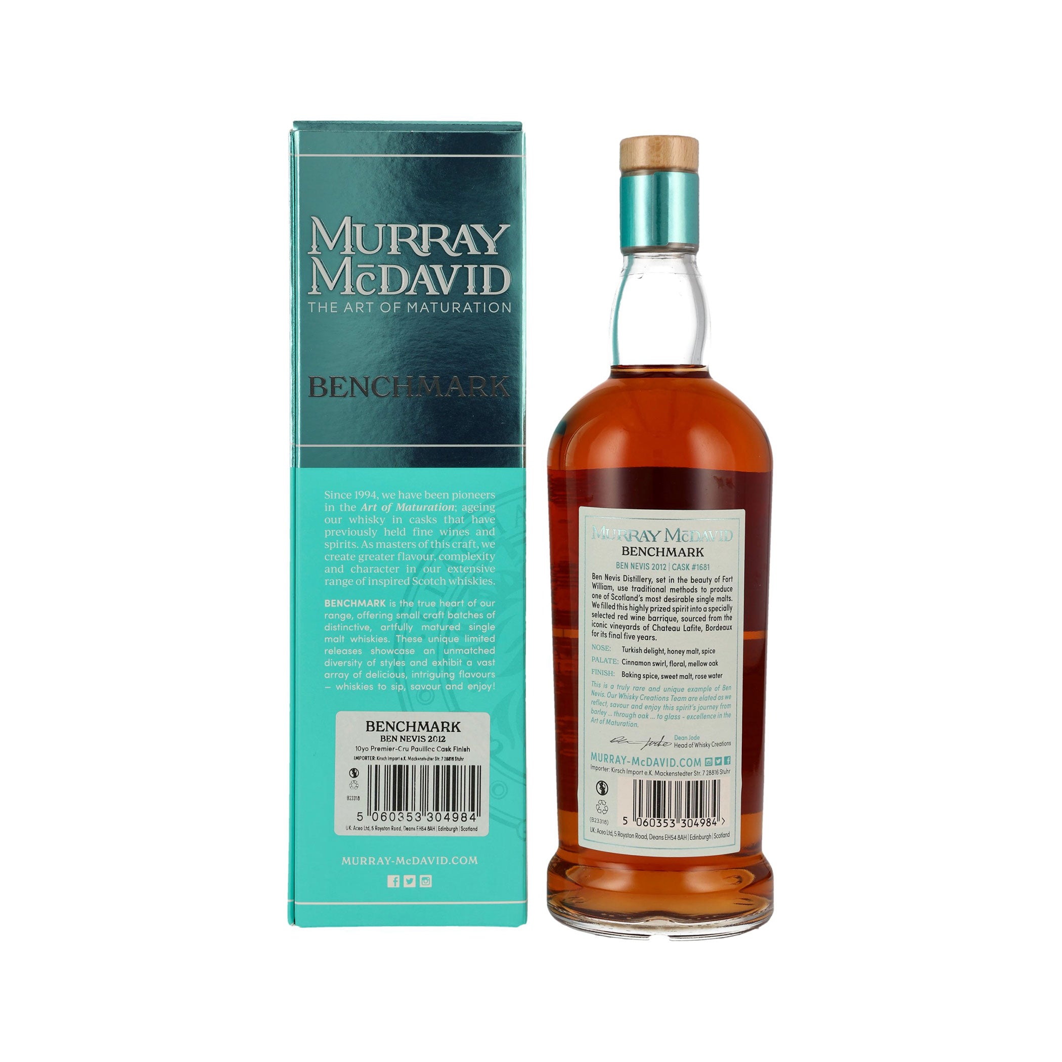Ben Nevis 2012/2023 – Benchmark - Murray McDavid Highland Single Malt Scotch Whisky
