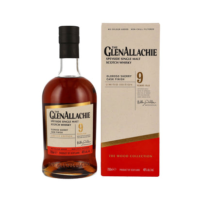 The GlenAllachie 9 Year Old – Oloroso Sherry Finish - Speyside Single Malt Scotch Whisky