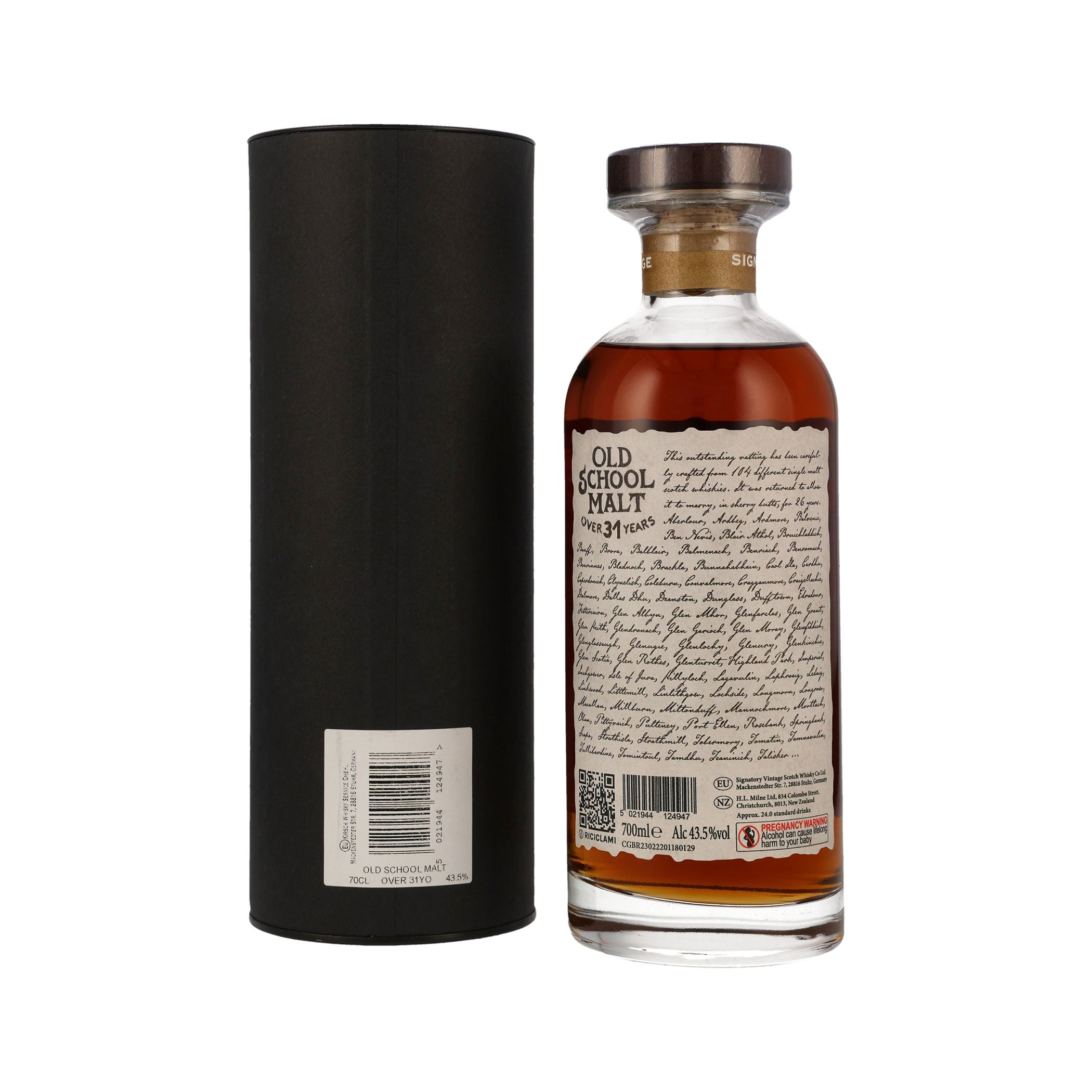Old School Malt - 31 Years Old - Signatory Vintage Blended Malt Scotch Whisky