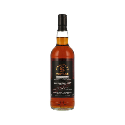 Aultmore 2007 - 17 Jahre -  Signatory Vintage Speyside Single Malt Scotch Whisky - Cask Edition #1