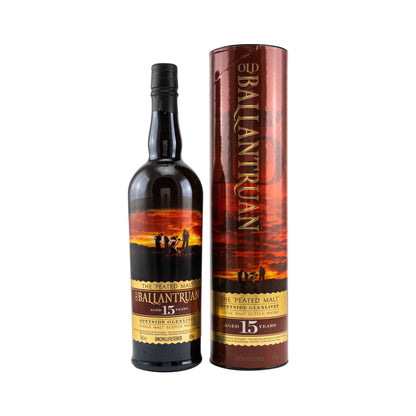 Old Ballantruan 15 Year Old, Heavily Peated, Speyside Single Malt Scotch