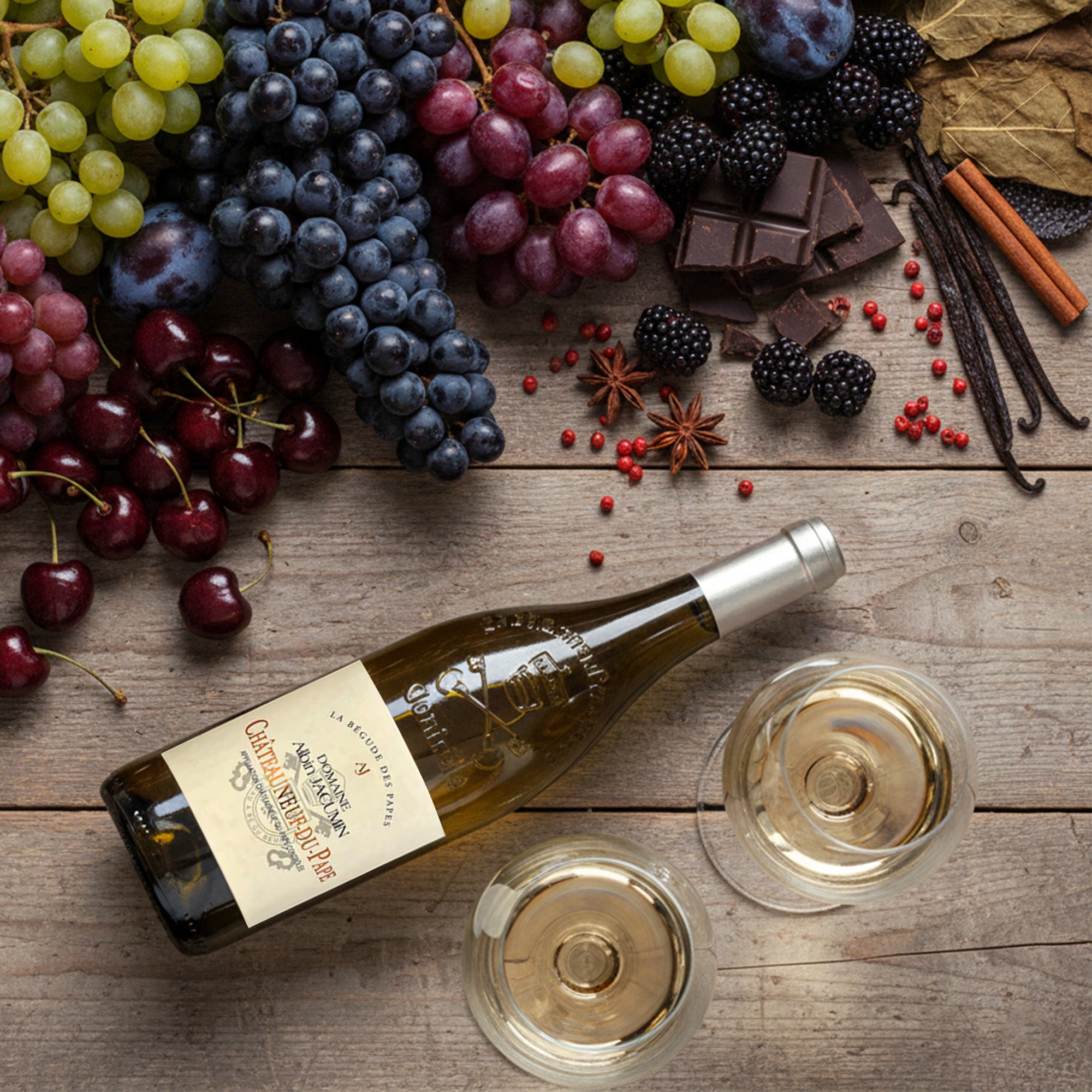 2023 Domaine Albin Jacumin Chateauneuf-du-Pape Blanc La Begude des Papes - Frankreich