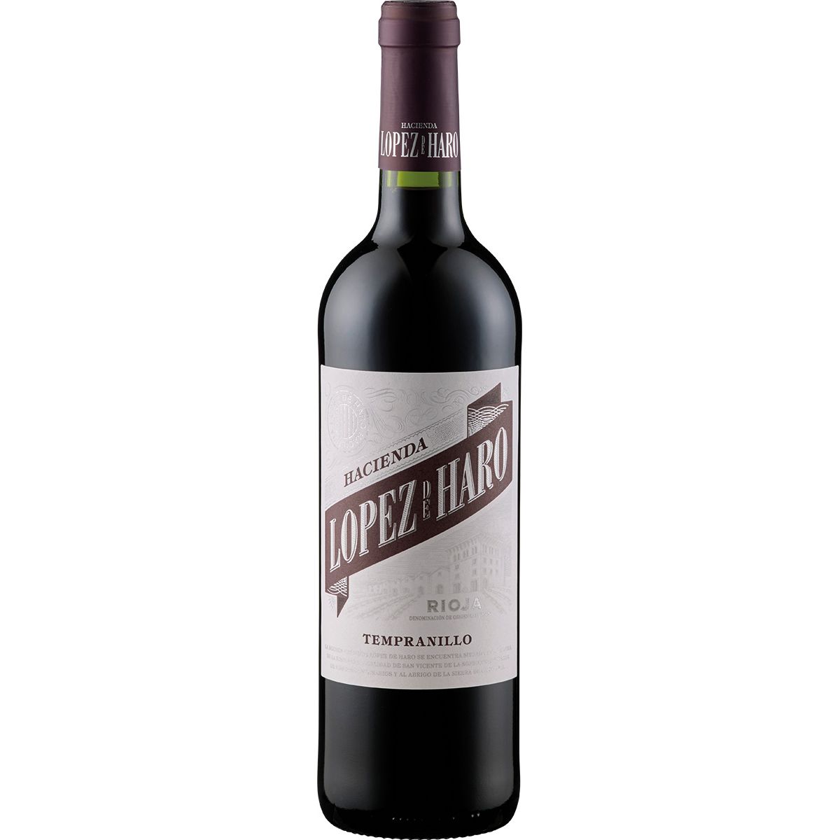 2022 Hacienda López de Haro Tempranillo DOCa Hacienda López de Haro Rioja/Spanien 0,75 l