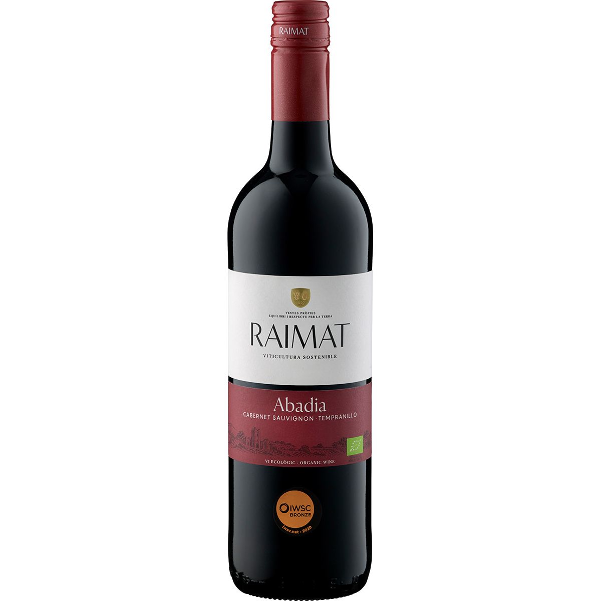 2020 Raïmat Abadia Cabernet Sauvignon -Tempranillo  DO - Bio Raïmat Costers del Segre/Spanien 0,75 l