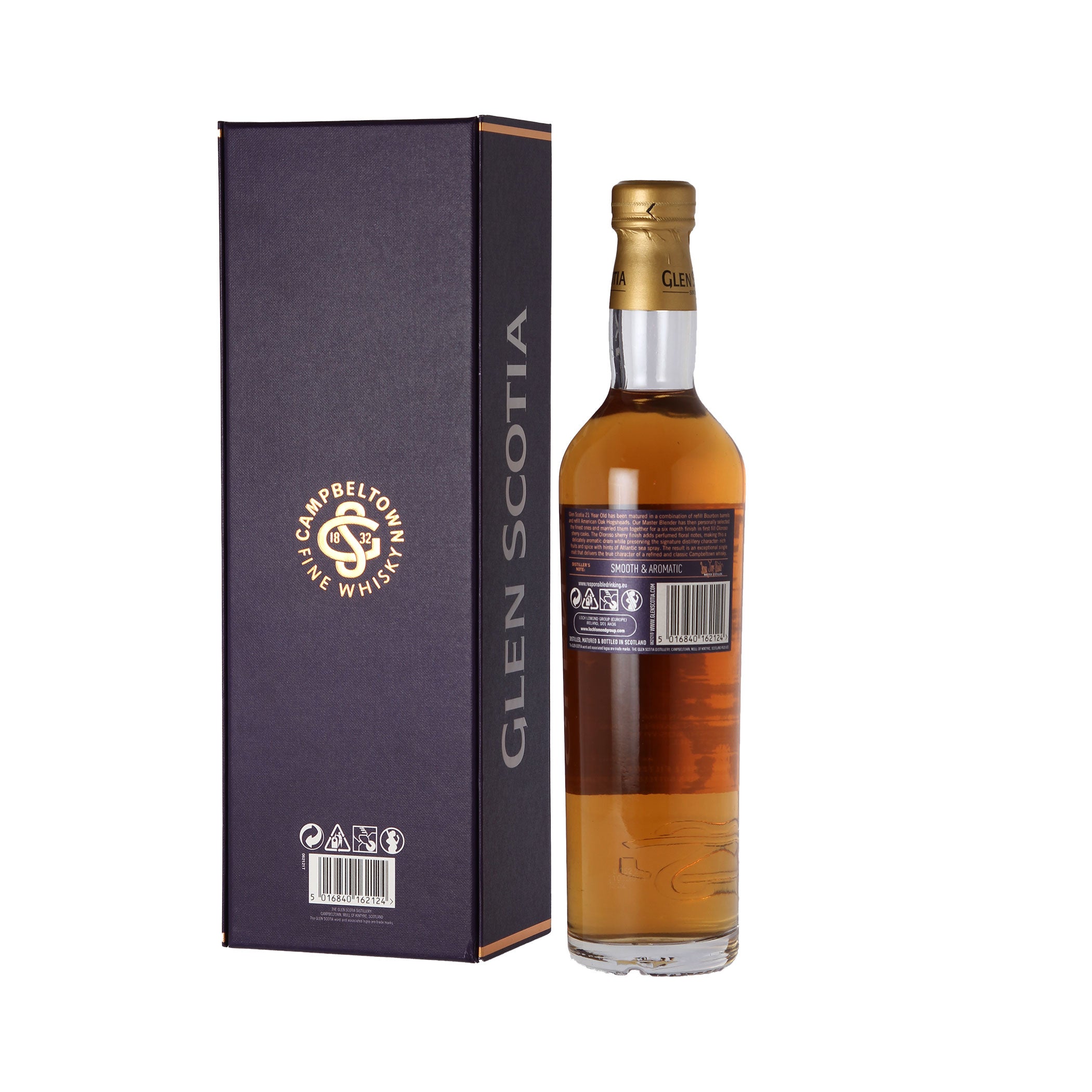 Glen Scotia 21 Year Old - Second Edition - Single Malt Whisky - Campbeltown