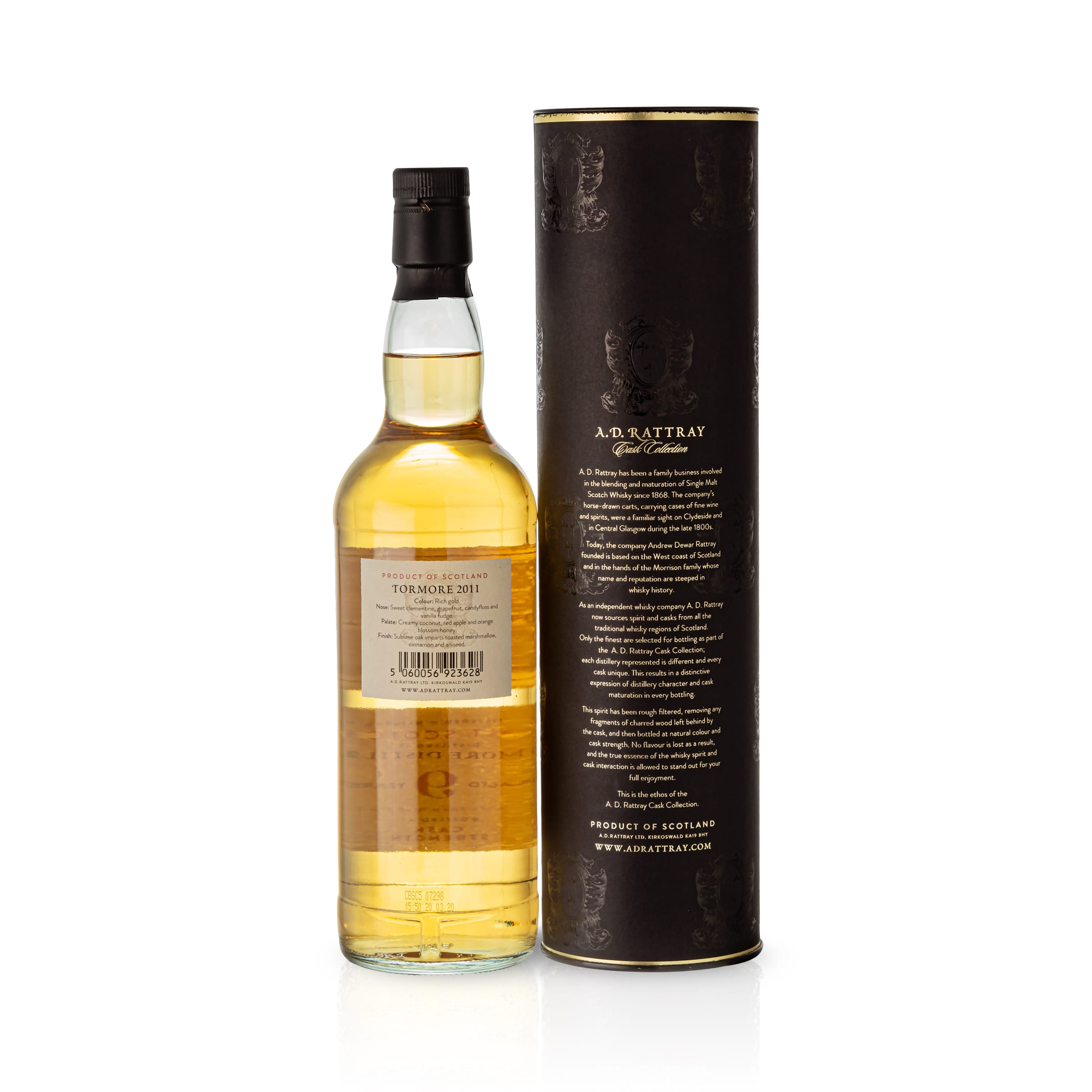 Tormore, A.D. Rattray, 2011, 9 Years Old, 65.2% Cask #800039
