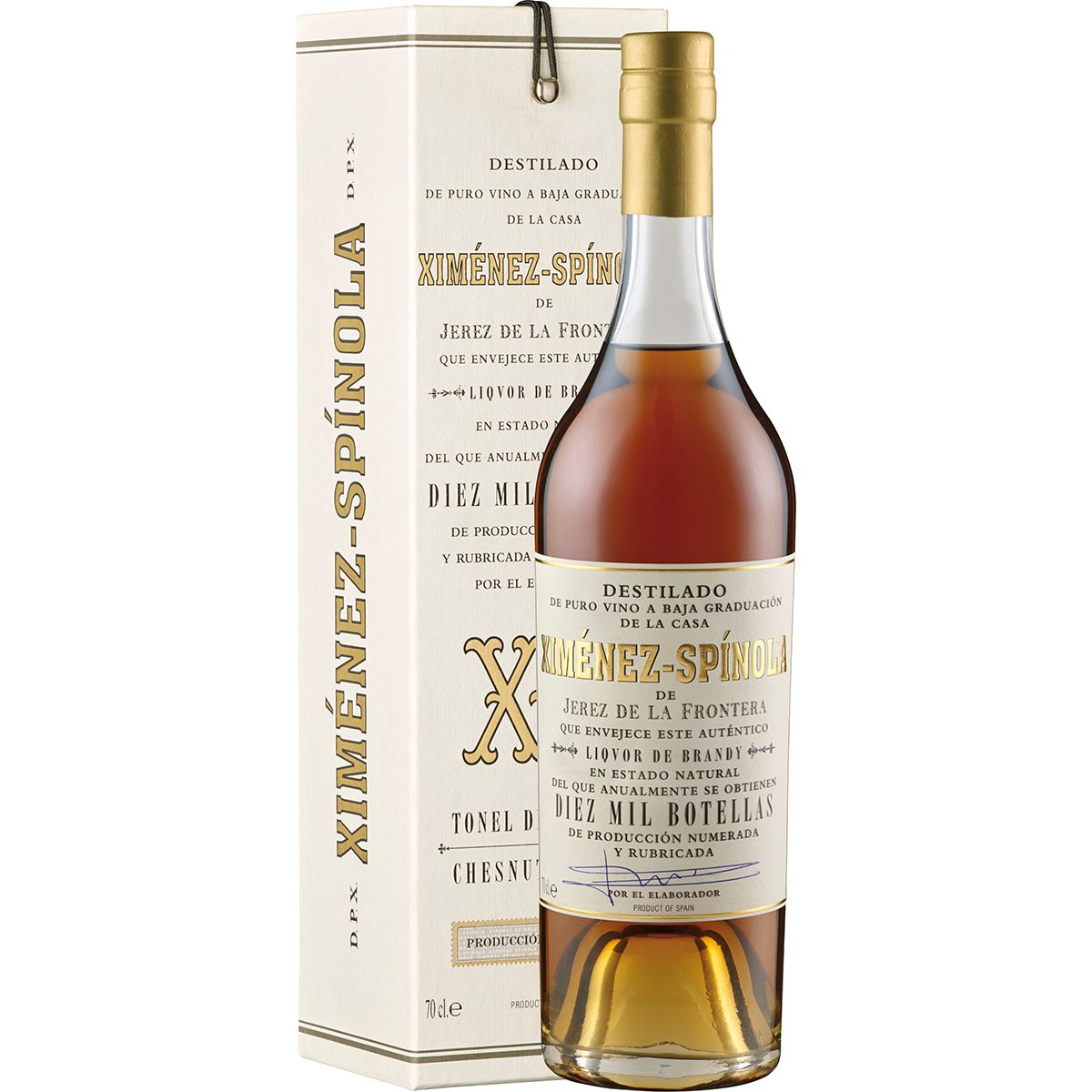 Brandy Criadera 10.000 botellas Ximénez-Spinola Jerez-Xérèz-Sherry/Spanien 0,7l