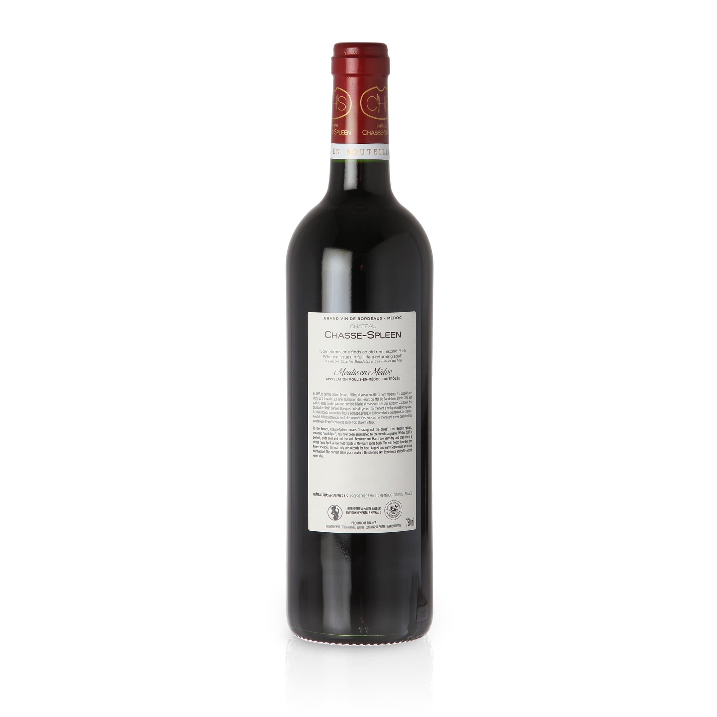 2022 Château Chasse Spleen - Moulis - Rotwein trocken