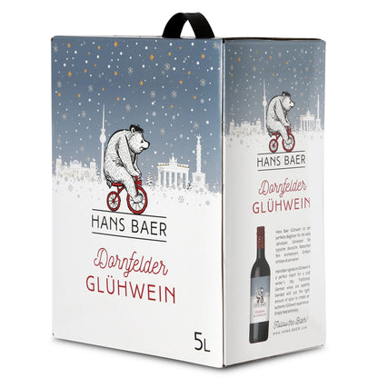 Dornfelder Mulled Wine from German Red Wine - HANS BAER - Bag-in-Box
