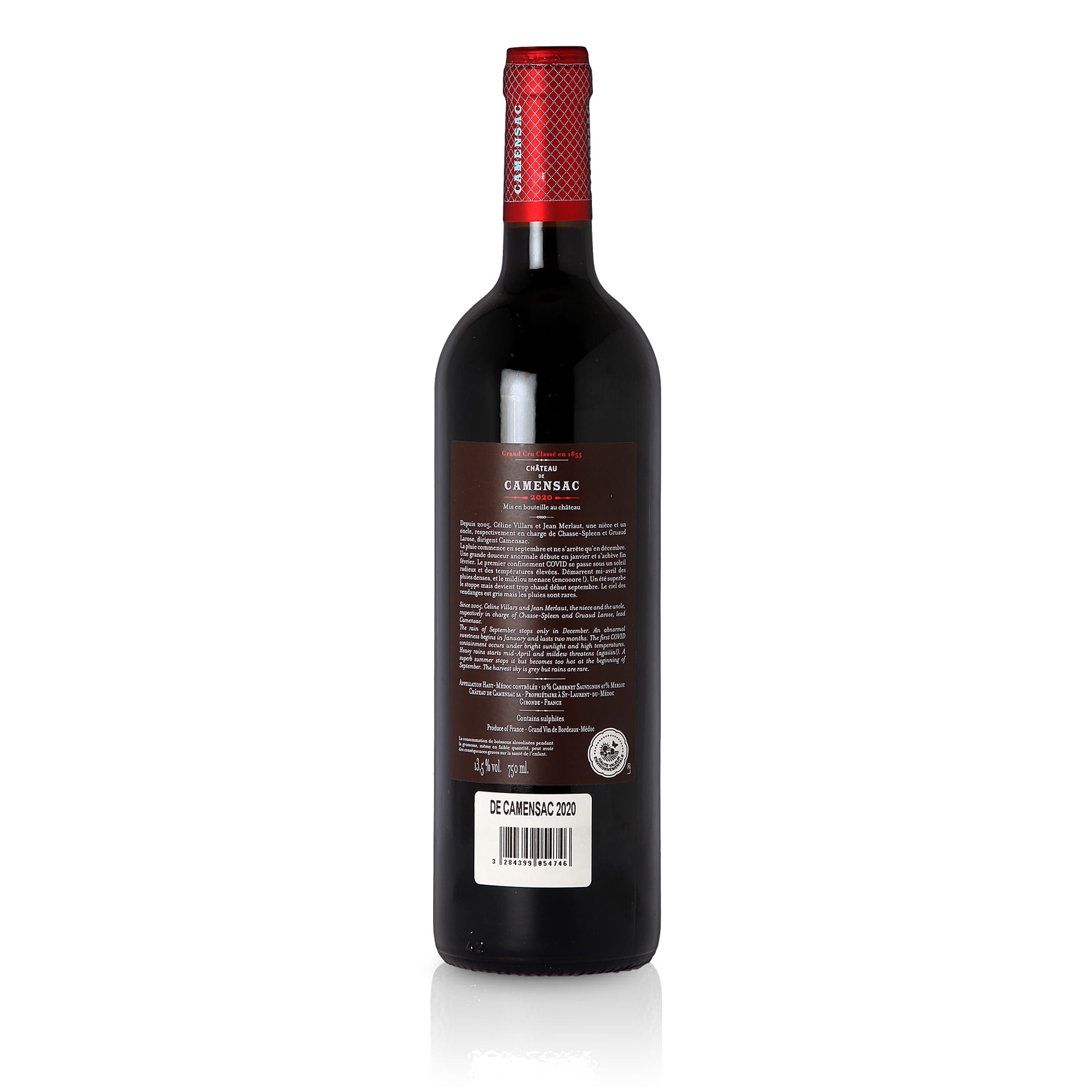 Château De Camensac 2020 - Haut Medoc - Rotwein trocken