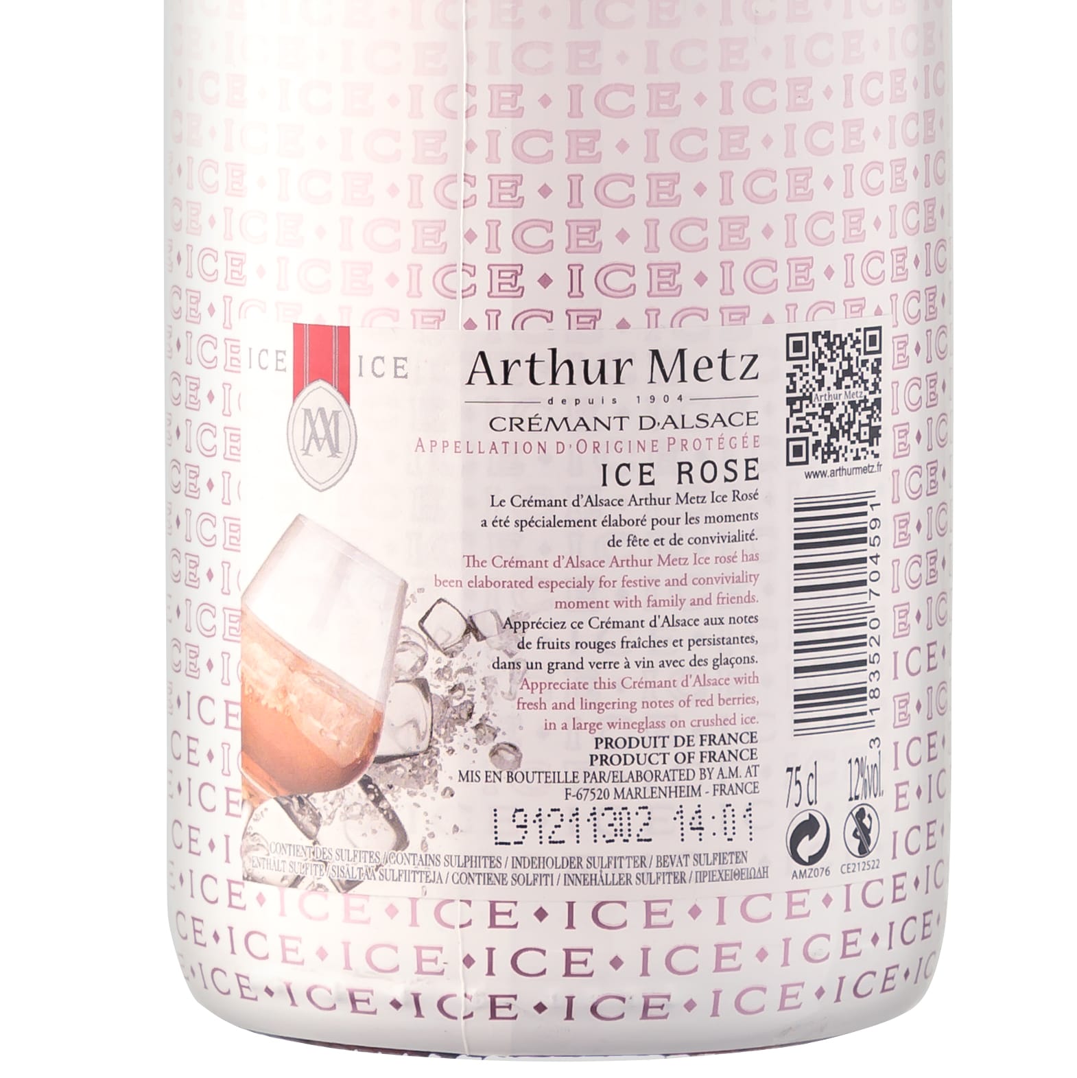 Arthur Metz ICE ROSE Sleeve