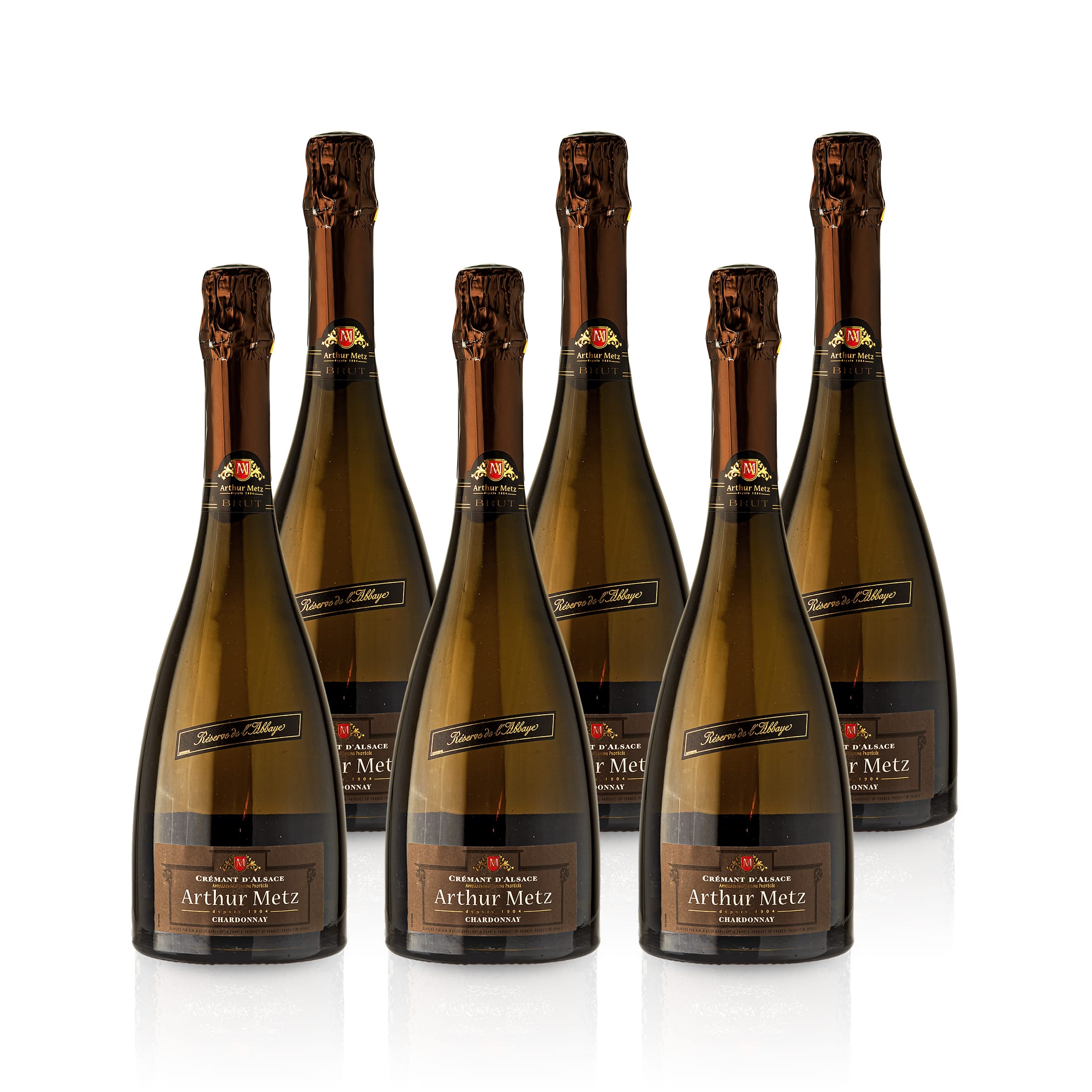 Crémant d' Alsace Réserve de l'Abbaye Chardonnay - Arthur Metz