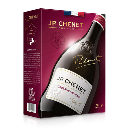 Bag-in-Box - PGI Oc Cabernet-Syrah - Red Wine - JP. Chenet 3 L.