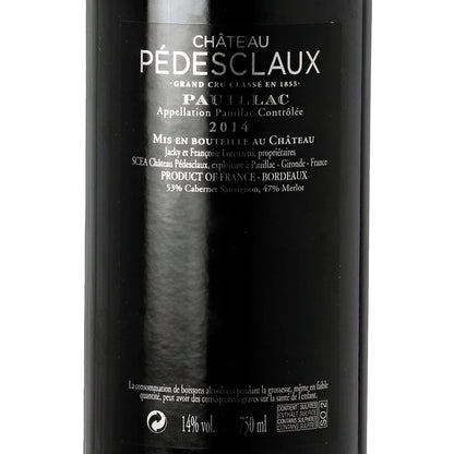 2014 Chateau Pedesclaux - France
