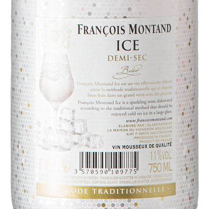 Rose Demi-Sec - ICE - François Montand - Traditional Method