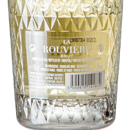 La Rouvière WHITE BRUT Sparkling Wine
