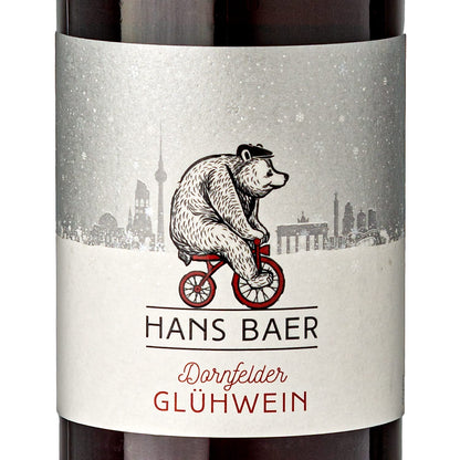 HANS BAER Dornfelder Mulled Wine from German Red Wine