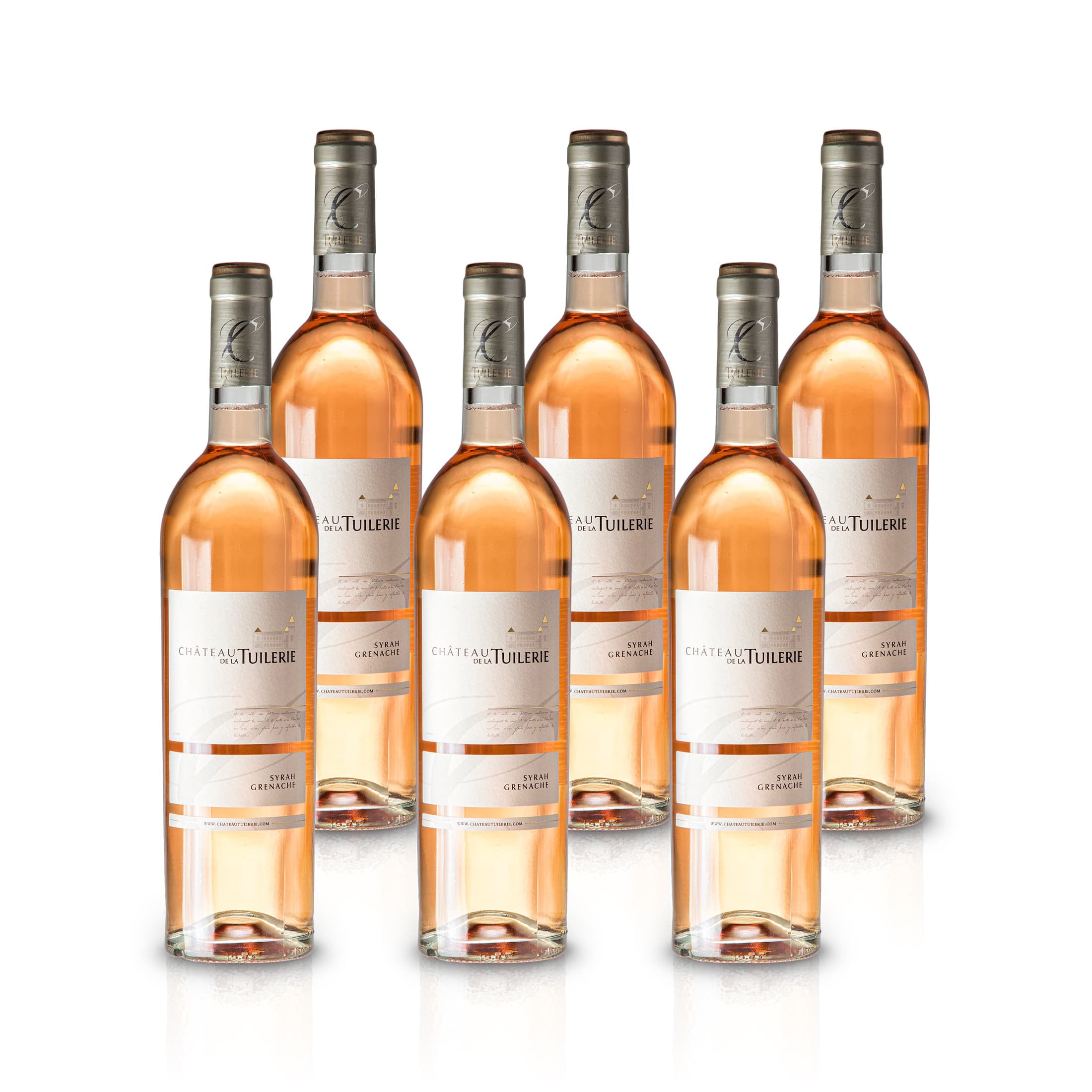 2024 Chateau de la Tuilerie Costieres de Nimes Grenache Syrah Rose - Italy