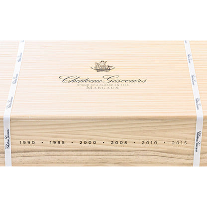 Château Giscours limitierte Jubiläumsbox "6 Jahrgänge - 25 Jahre" Rotwein trocken - Margaux/Bordeaux Frankreich