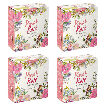 Arthur Metz Pinot Rosé Dry Rosé Wine Bag-in-Box 2.25 L