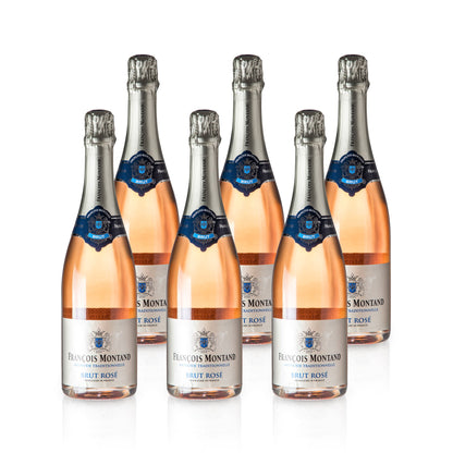 Rosé Sparkling Wine BRUT – François Montand - Traditional Method