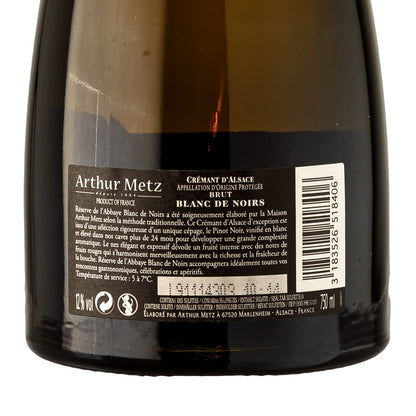 Crémant d'Alsace Réserve de l'Abbaye Blanc de Noirs