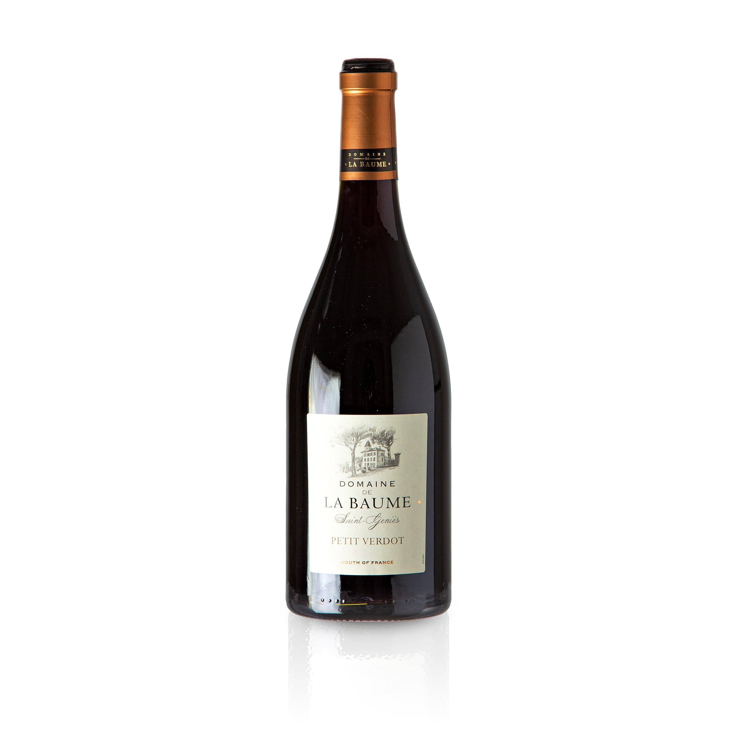 2022 - Domaine de la Baume - Saint Genies - Petit Verdot - Rotwein IGP Vin de Pays d‘Oc