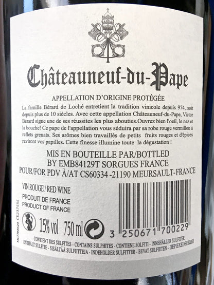 2019 Victor Bérard Châteauneuf du Pape AOP