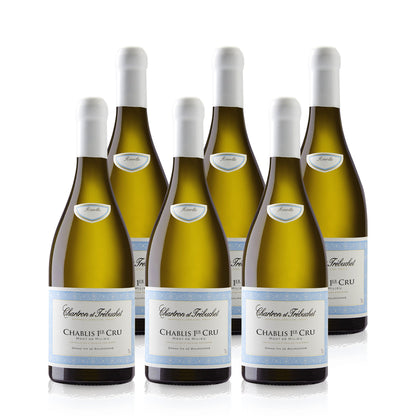 2021 Chablis 1er Cru Mont de Milieu AOP - Grand Vin De Bourgogne - Chartron & Trébuchet