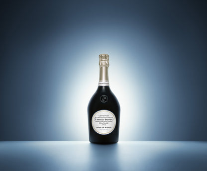 Champagne Laurent-Perrier Cuvée Rosé Brut and Champagne Blanc de Blancs in wooden box - limited edition