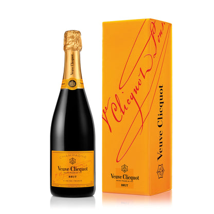 Champagne Veuve Clicquot Brut Yellow Label in Gift Box