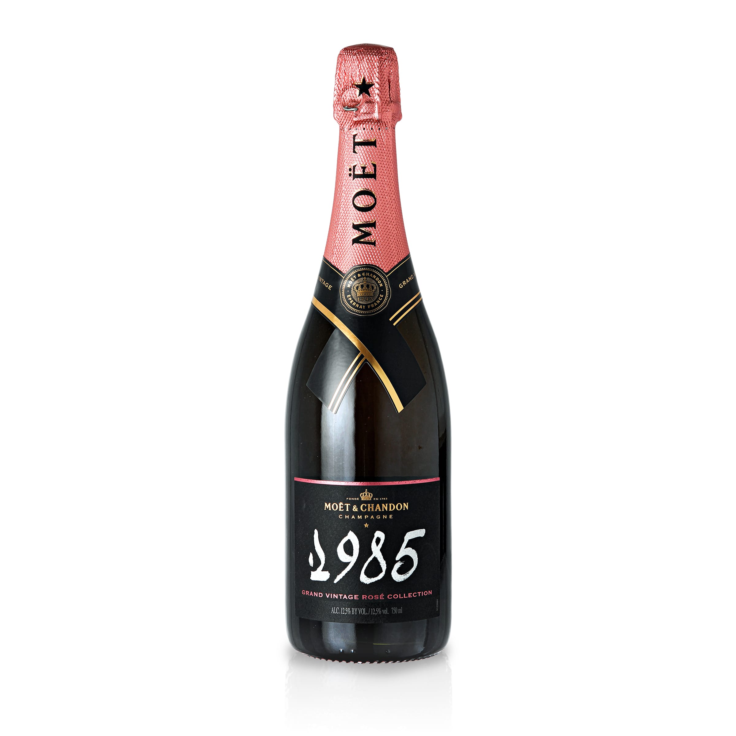 Moët & Chandon Grand Vintage Rosé 1985 Collection Champagner in Holzgeschenkbox