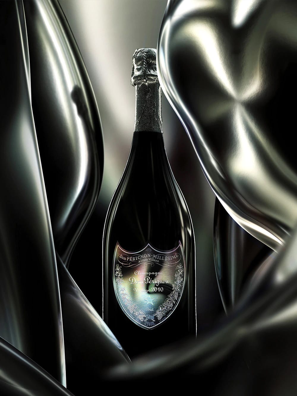 Dom Pérignon Vintage 2010 Lady Gaga Limited Edition in Gift Box
