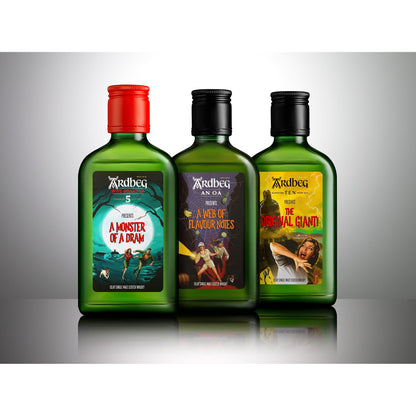 Ardbeg Monsters of Smoke Set -  3 Flaschen (0,2L) in Geschenkbox
