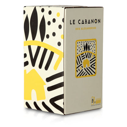 Maison Les Alexandrins Le Cabanon Blanc Dry White Wine Bag-in-Box 3L