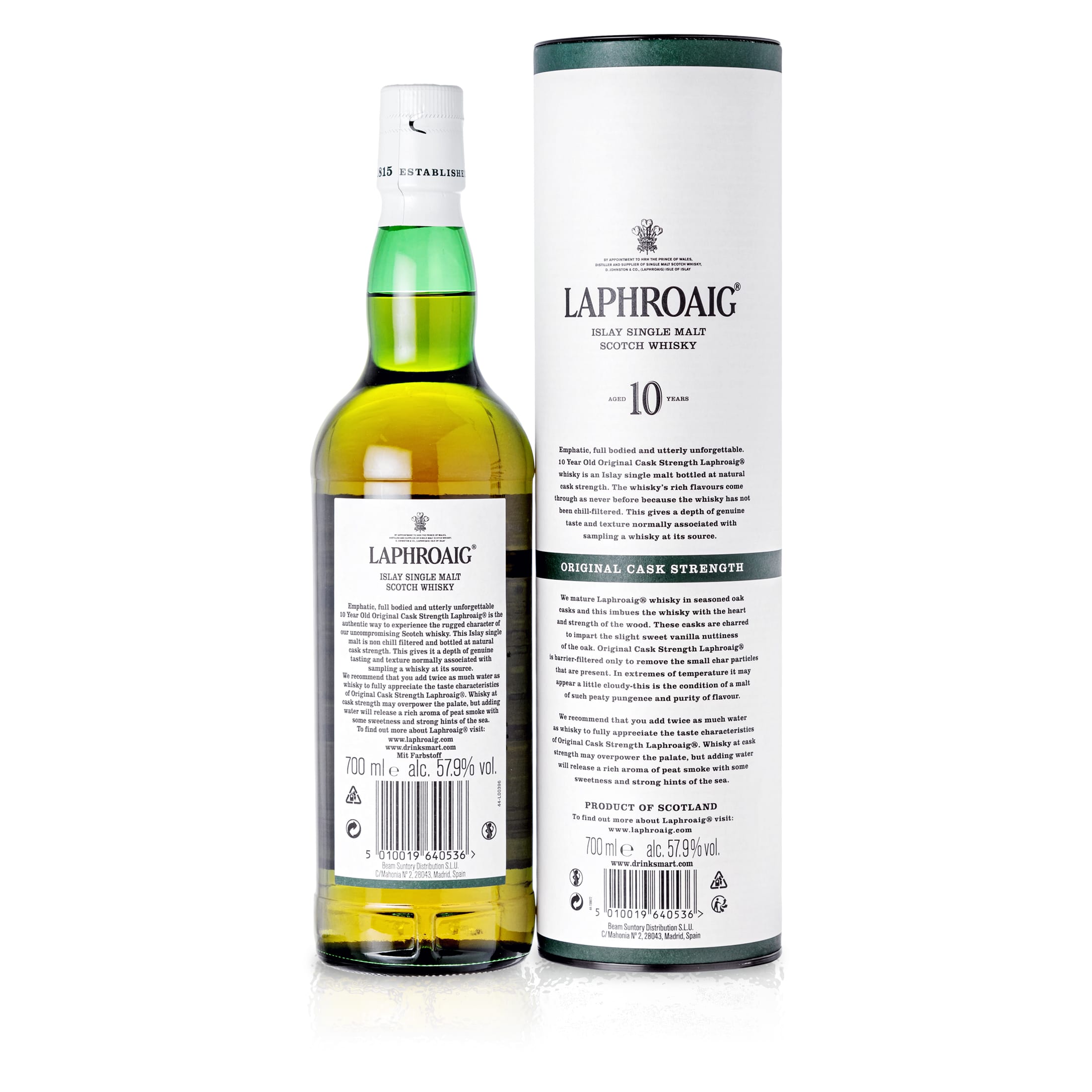 Laphroaig 10 Years Cask Strength Batch 013 - 57.9% Vol.