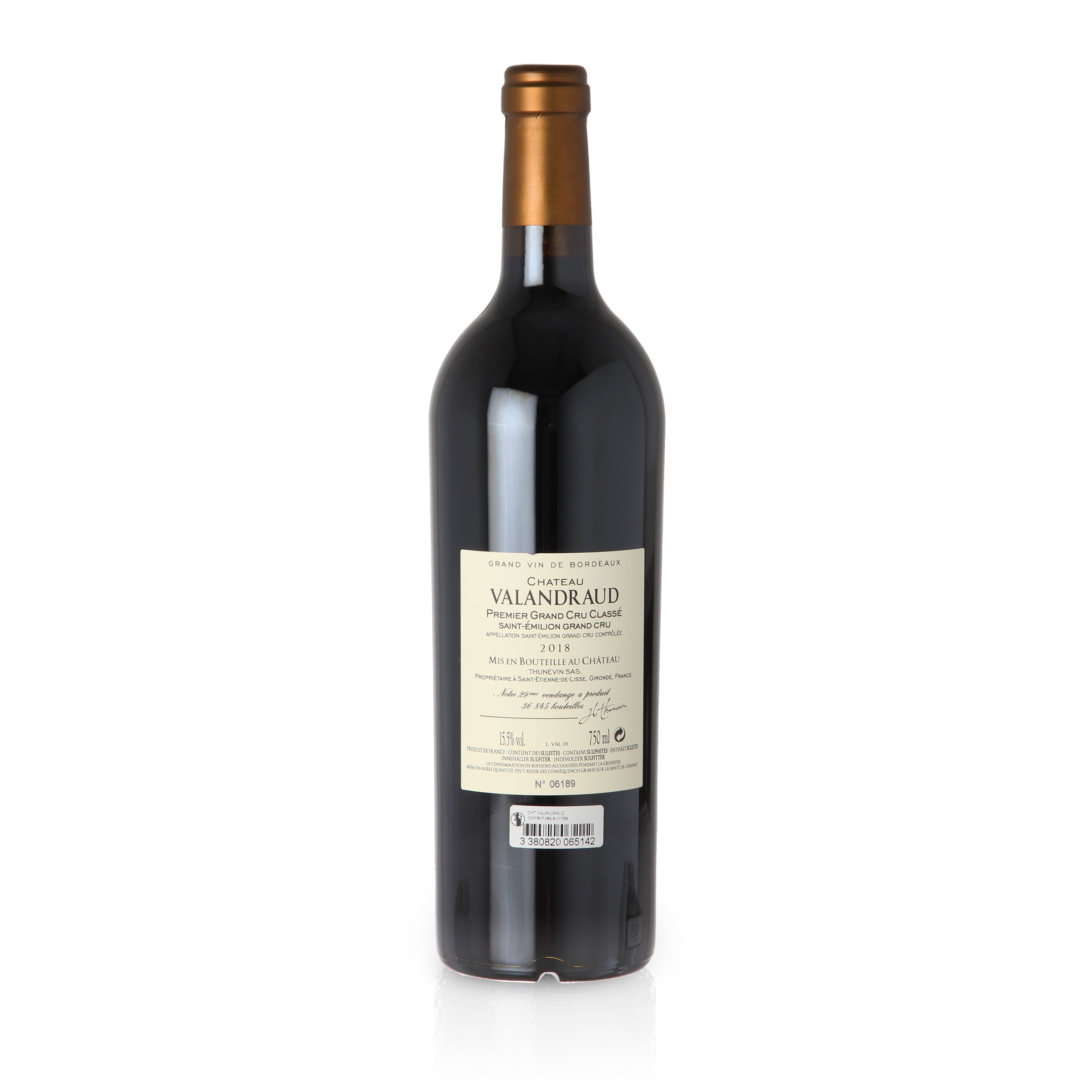2018 Château Valandraud  - Saint Emilion Grand Cru - Rotwein trocken