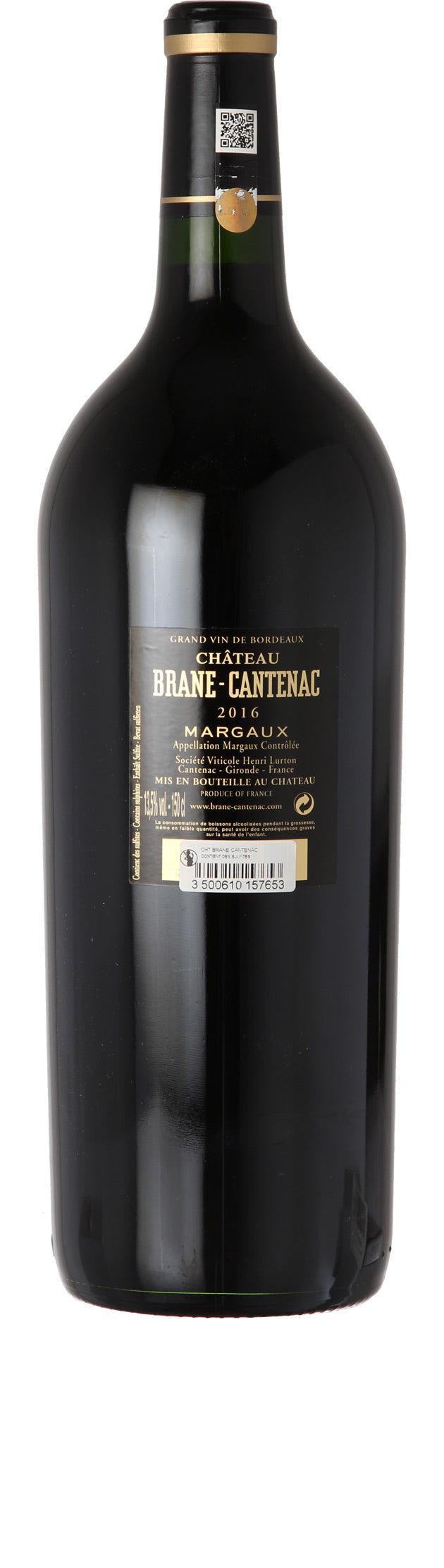2016 Château Brane Cantenac Magnum - Margaux - Dry red wine