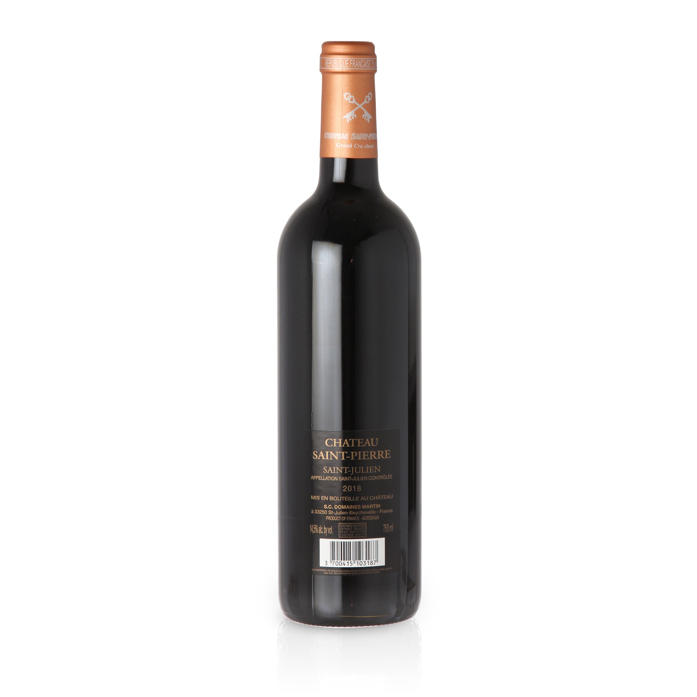 2018 Château Saint Pierre - Saint Julien - Rotwein trocken