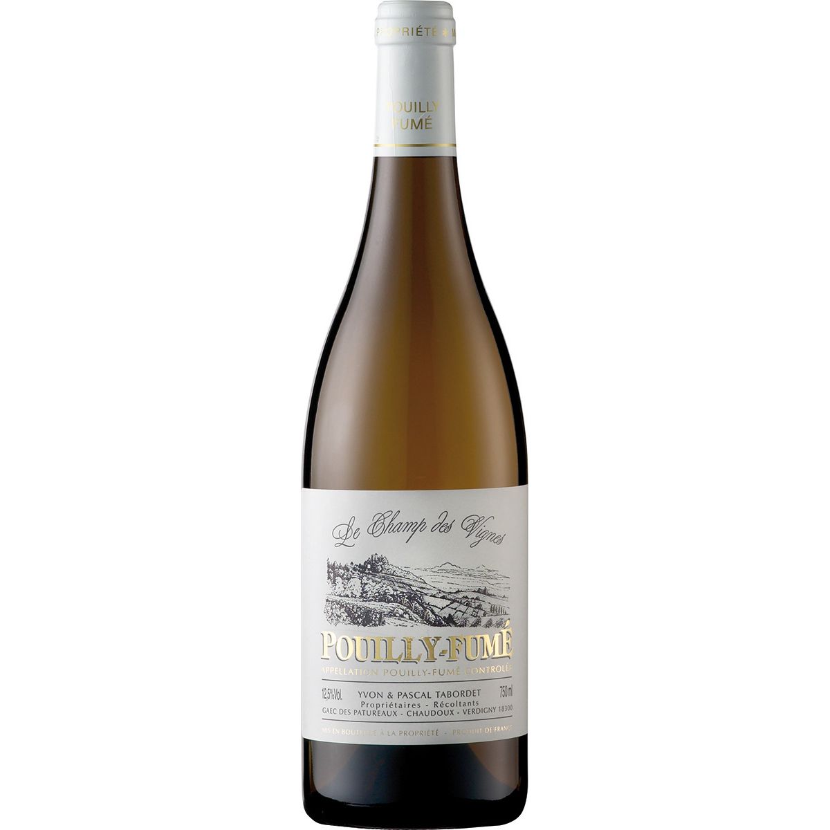 2022 Pouilly Fumé "Le Champ des Vignes"  AOC - Bio -  Domaine Yvon et Pascal Tabordet Loire/Frankreich 0,75 l